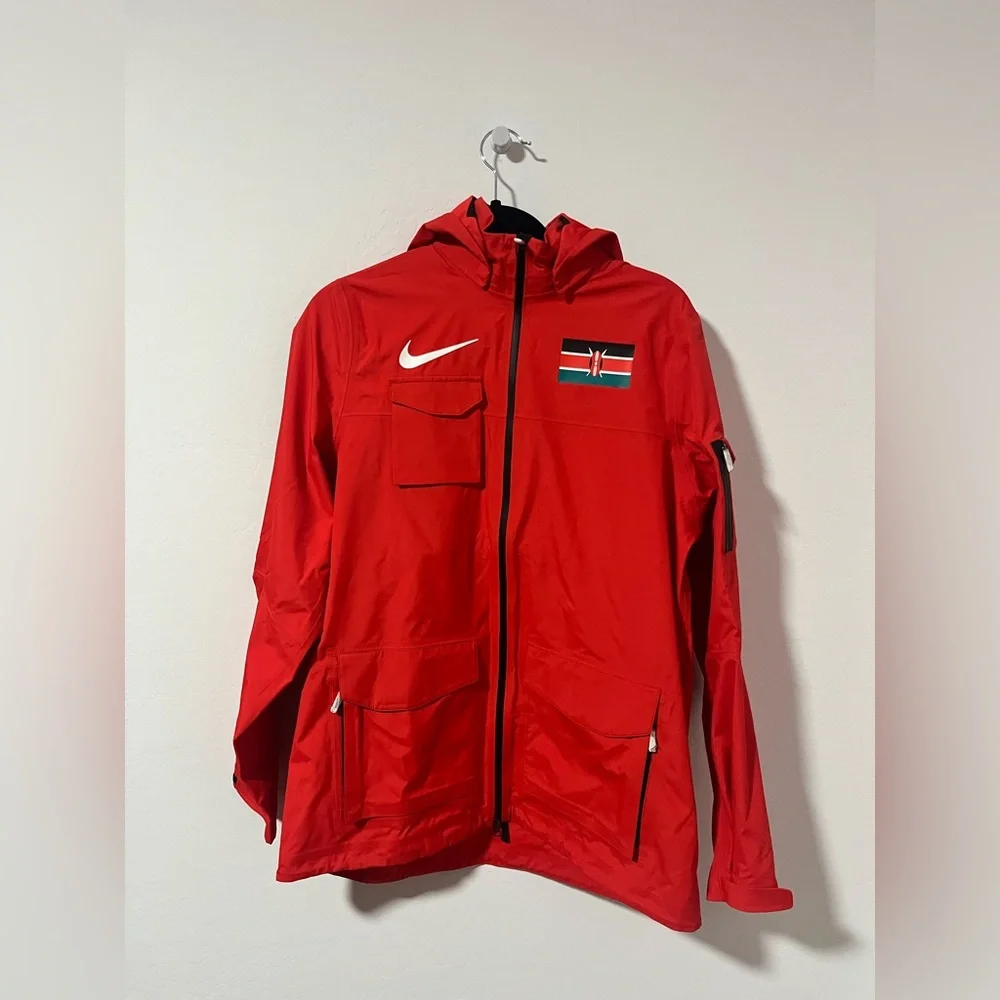 New Nike Pro Elite Storm-Fit ADV Kenya Team Issued Hooded Jacket CI8866-602 - Picture 3 of 8